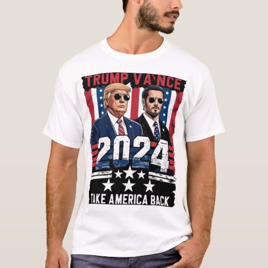 Trump Vance - T - Shirt-Design T-Shirt (Vorderseite)