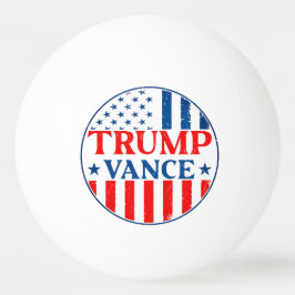 Trump Vance Tischtennisball