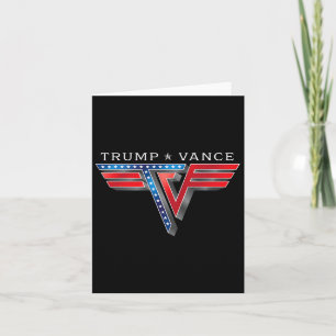 Trump Vance TV Rocker Logo Vintag Trump Vance 202 Karte