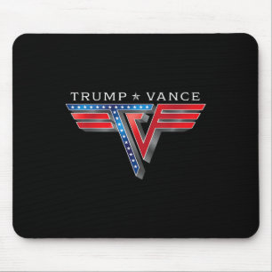 Trump Vance TV Rocker Logo Vintag Trump Vance 202 Mousepad