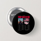 Trump Vance Us Tour Button (Vorne & Hinten)