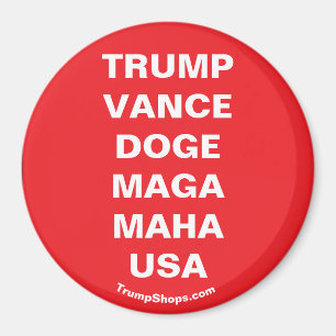 TRUMP VANCE USA MAGNET