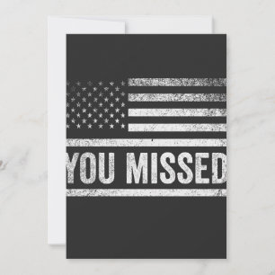 Trump Vance Wahl hässlicher Weihnachtspullover Einladung