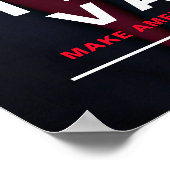 Trump Vance Wahlkampfkollektiv 2024 Poster (Ecke)