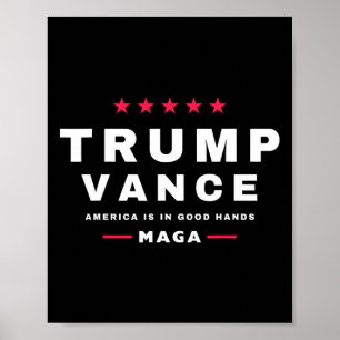 Trump Vance Wir haben am Tag der Amtseinführung ge Poster