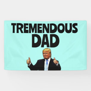 TRUMP VATER BIRTHDAY PARTY BANNER