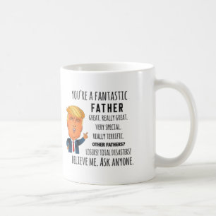 Trump Vater, lustiger Vater Geburtstag, Tasse des 