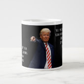 Trump Vatertag Jumbo-Tasse (Vorderseite)