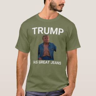 Trump verfügt über eine Vintage Retrotrumpe, gr T-Shirt