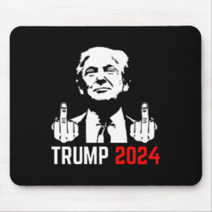 Trump verhaftet diese Fingers 2024 Amerika USA Fla Mousepad