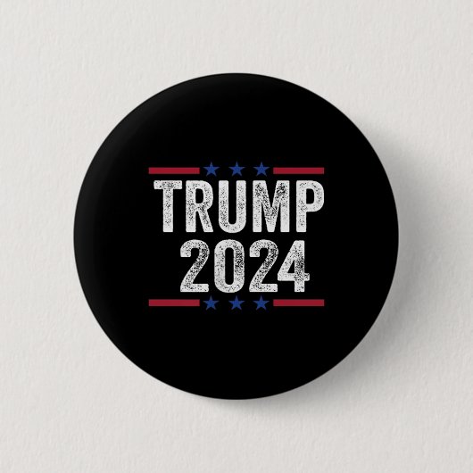 Trump verhaftet diese zwei Seiten Button (Vorderseite)