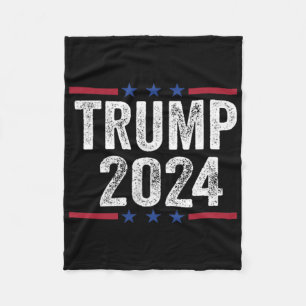 Trump verhaftet diese zwei Seiten Fleecedecke