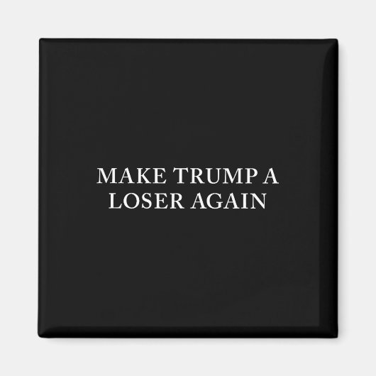 Trump verliert wieder magnet (Vorne)