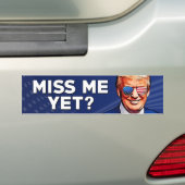 Trump vermisse mich noch, Pro Trump 2024 gegen Bid Autoaufkleber (Auf Auto)