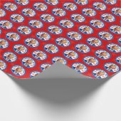 Trump vermisst mich noch 2024 Anti-Joe Biden Geschenkpapier (Ecke)