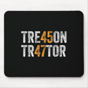 Trump Verr45at Verrat Tr47tor Verräter 45 47 Vinta Mousepad