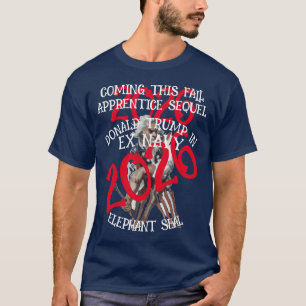 Trump Verrückte Kuh Reality-TV-Umzug Groß T-Shirt