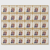 Trump-Verschleierungs-Geschenkpapier Geschenkpapier (Flach)