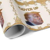 Trump-Verschleierungs-Geschenkpapier Geschenkpapier (Rolleneckpunkt)