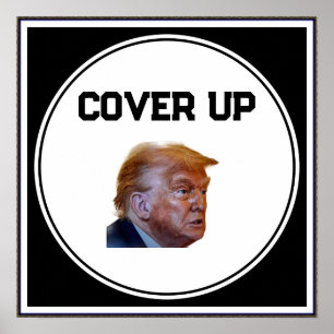 Trump-Verschleierungsplakat Poster