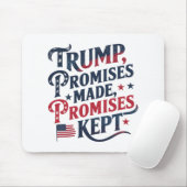Trump, Versprechen gemacht, Versprechen gehalten Mousepad (Mit Mouse)