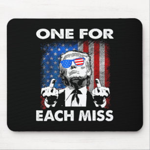 Trump: Versuch, zweimal eins für jeden zu verpasse Mousepad