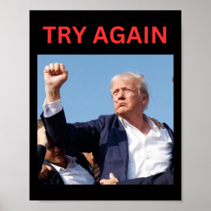 Trump versucht es noch einmal poster