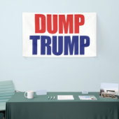 Trump vertreiben banner (Messeveranstaltung)