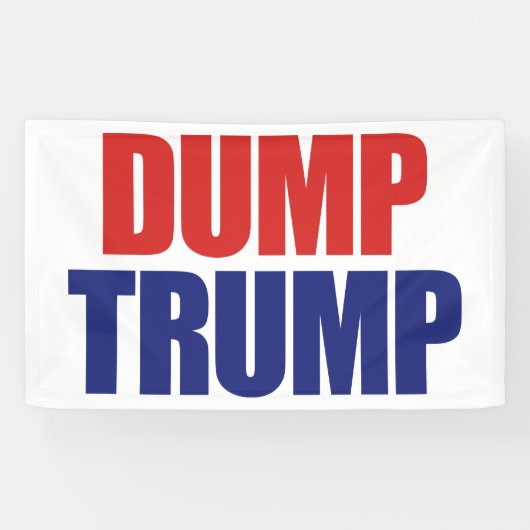 Trump vertreiben banner (Horizontal)