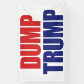 Trump vertreiben banner (Vertikal)