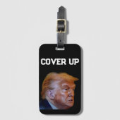 Trump-Vertuschung-Gepäckanhänger Gepäckanhänger (Vorderseite Vertikal)