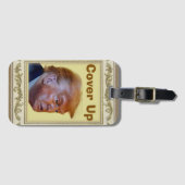 Trump/Vertuschung-Gepäckanhänger Gepäckanhänger (Vorderseite (Horizontal))