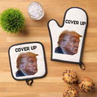 Trump Vertuschung Ofenhandschuh & Topflappen
