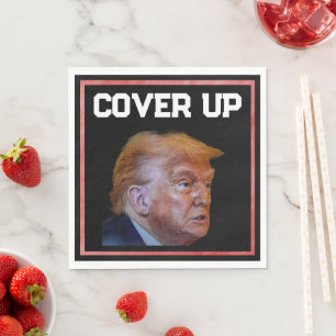 Trump-Vertuschung-Papier-Serviette Serviette