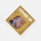 Trump-Vertuschung-Papier-Serviette Serviette (Ecke)