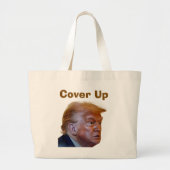 Trump/Vertuschung Tragetasche (Vorne)