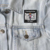 Trump verurteilte Felon Button (Beispiel)