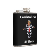 Trump verurteilte Felon Flask Flachmann (Rechts)