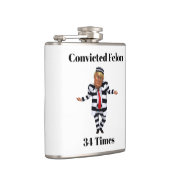 Trump verurteilte Felon Flask Flachmann (Rechts)