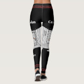 Trump verurteilte Felon Leggings (Rückseite)