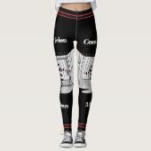 Trump verurteilte Felon Leggings (Vorderseite)