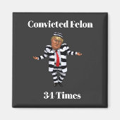Trump verurteilte Felon Magnet (Vorne)