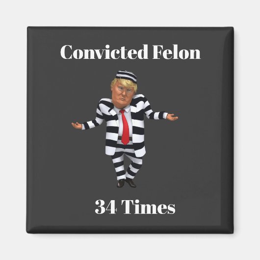 Trump verurteilte Felon Magnet (Vorne)