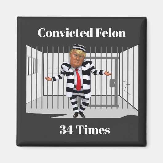 Trump verurteilte Felon Magnet (Vorne)