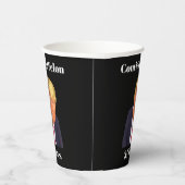 Trump verurteilte Felon Paper Cup Pappbecher (Rechts)
