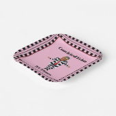 Trump verurteilte Felon Paper Plate Pappteller (Gewinkelt)