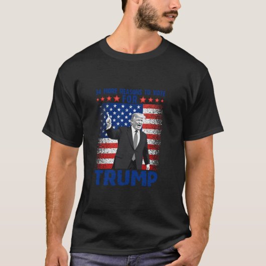 Trump verurteilte Felon T-Shirt aus 34 weiteren Gr (Vorderseite)