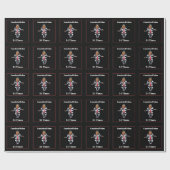 Trump verurteilte Felon Wrapping Paper Geschenkpapier (Flach)
