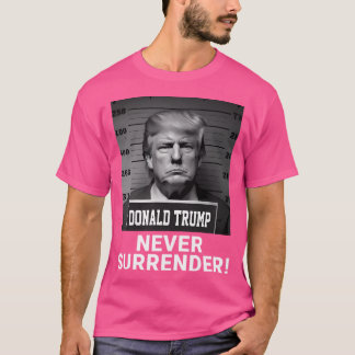 Trump verzichtet 2024 nie auf Mugshot T-Shirt