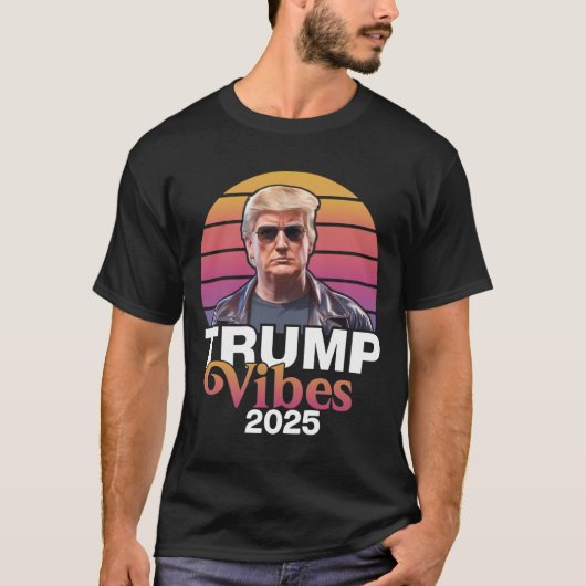 Trump Vibes 2025 Chiffon Top (Vorderseite)